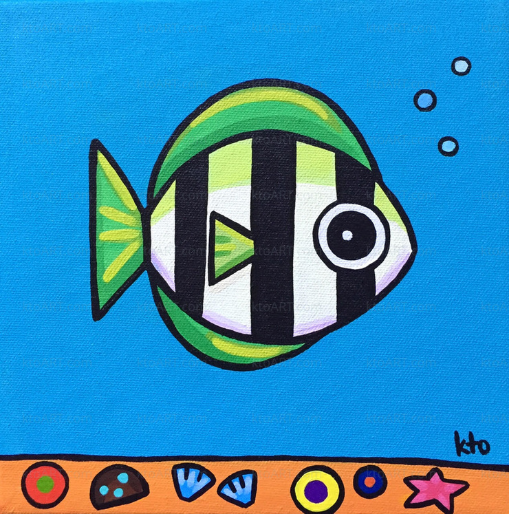 Manini: Little Fish Series by kto ART - kto ART